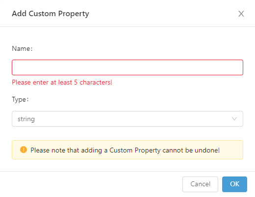 Add a custom property
